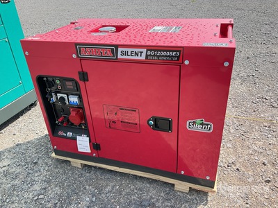 2026 Ashita DG12000SE3 10.5 kVA Skid-Mounted Planta de Luz (Sin Usar) / Zestaw prądotwórczy (Unused)