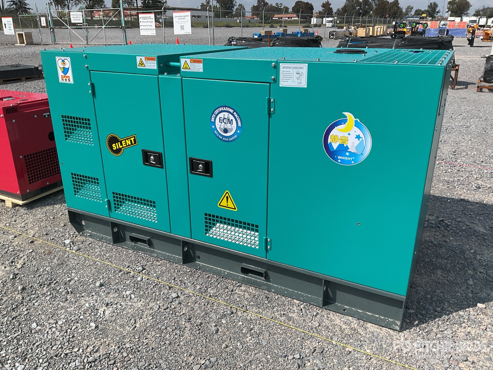 2026 Cummins CS100 100 kVA Skid-Mounted Planta de Luz (Sin Usar) / Generator Set (Unused)