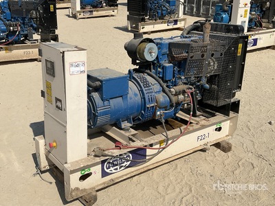 2017 FG Wilson F22-1 22 kVA Skid-Mounted Generator Set (Unused)