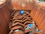 Conveyor/Rollers with Feed Hopper