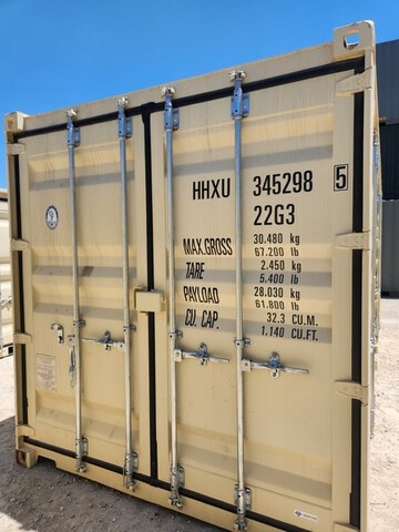 2025 20 ft Standard Open-Sided Storage Container