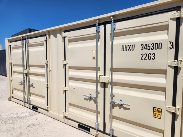 2025 20 ft Standard Open-Sided Storage Container