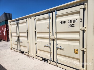 20 ft Standard Open-Sided Conteneur de stockage