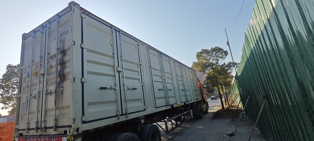 2024 40 ft High Cube Open-Sided Storage Container