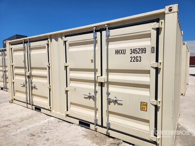 2025 20 ft Standard Open-Sided Contenedor de almacenamiento