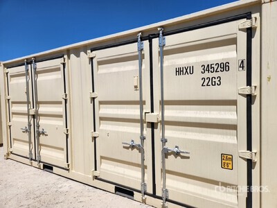 20 ft High Cube Open-Sided Storage Container