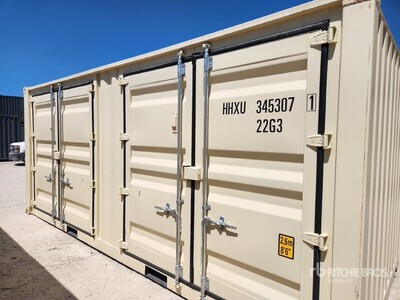 2025 20 ft Standard Open-Sided Storage Container