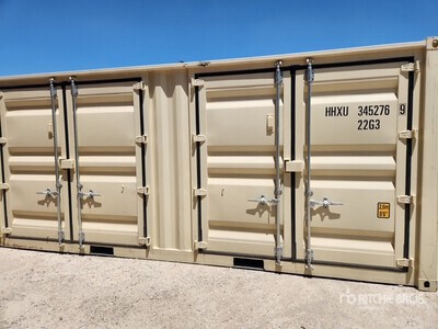2025 20 ft Standard Open-Sided Storage Container