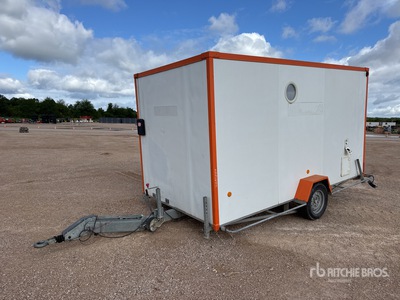CNSE S/A Bungalow De Chantier1 Essieu Roadwork Cabin Divers - Structure portative