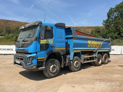 2018 Volvo FMX 420 8x4 Twin-Steer Sleeper Tipper Tipper Truck