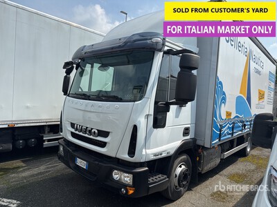 2015 Iveco Eurocargo ML75E19 4x2 Curtain Side Truck