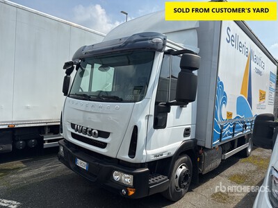 2015 Iveco Eurocargo ML75E19 4x2 Curtain Side Truck
