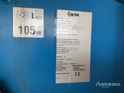 2015 Genie S-65 Teleskoparbeitsbühne