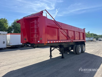 2001 Ase Trail 26 ft T/A End Dump Trailer