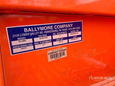 2015 Ballymore PS-140H Vertikaler Mastlift