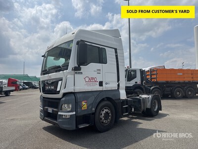 2014 MAN TGX18.480 4x2 2-Achs Sattelzugmaschine mit Schlafkabine