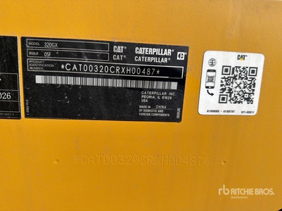 2026 Cat 320GX Excavadora Hidraulica (Sin Usar) / Tracked Excavator (Unused)