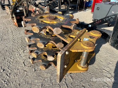 2023 Rockland CW-36 43 in Q/C Rueda de compactacion para excavadora - Fits Cat 335