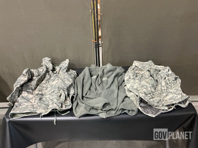 (9) Extreme Cold Weather Liners, (2) Cold Weather Parkas & Assorted Items