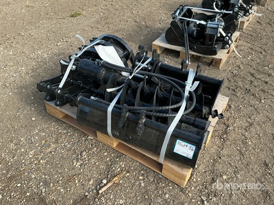 Quantity of (9) Pallets of 2026 AGT 12EX-ATA Mini Excavator Attachments (Unused)