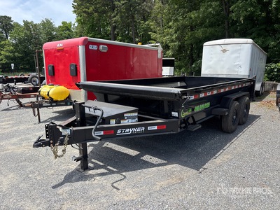 2025 Ascend 15 ft T/A Remolque Bañera Ligero