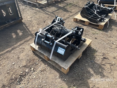 Quantity of (6) 2026 AGT 12EX-SET6 Mini Excavator Attachments (Unused)