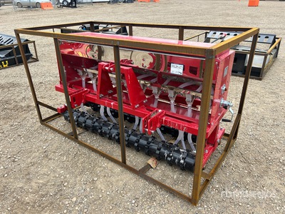 2026 AGT STSD10 64 in 3-Point & Skid Steer Seeder (Unused)