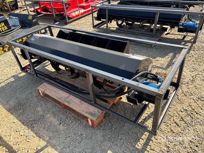 2026 Mower King ECSSTR072 72 in Skid Steer Tiller (Unused)