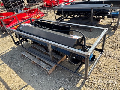 2026 Mower King ECSSTR072 72 in Skid Steer Tiller (Unused)