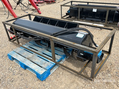 2026 Mower King ECSSTR072 72 in Skid Steer Tiller (Unused)