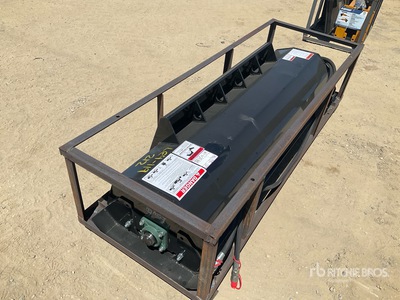 2026 Mower King ECSSTR072 72 in Skid Steer Tiller (Unused)