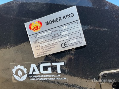 2026 Mower King ECSSTR072 72 in Skid Steer Tiller (Unused)