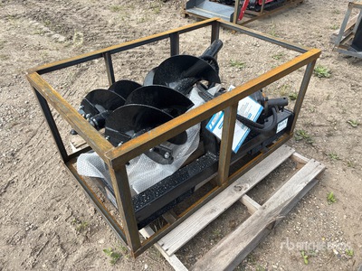 2026 Mower King SSECAG-Y 72 in Skid Steer Auger (Unused)