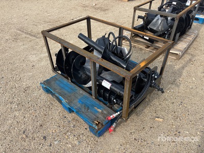 2026 Mower King SSECAG-Y Skid Steer Auger (Unused)