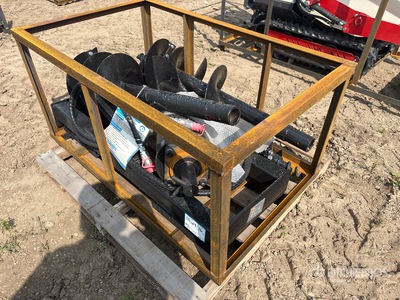 2026 Mower King SSECAG-Y 72 in Skid Steer Auger (Unused)