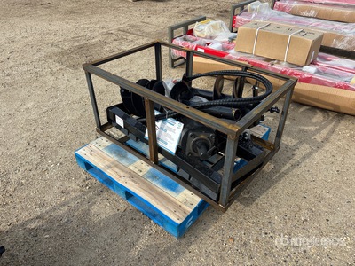 2026 Mower King SSECAG-Y Skid Steer Auger (Unused)