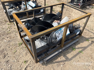 2026 Mower King SSECAG-Y 72 in Skid Steer Auger (Unused)
