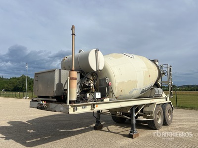 1990 Diebolt S333MX 10 m3 T/A Semi-Remorque Malaxeur A Beton Mixer Trailer