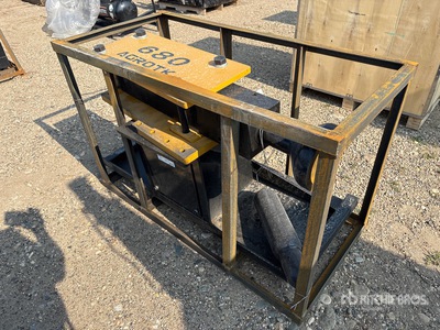 2026 AGT PD680-PZ Skid Steer Post Driver (Unused)