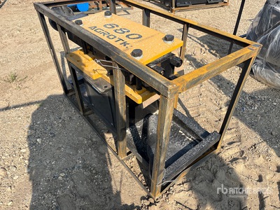 2026 AGT PD680-PZ Skid Steer Post Driver (Unused)