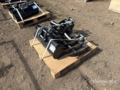 Quantity of (5) 2026 AGT 12EX-SET5 Mini Excavator Attachments (Unused)