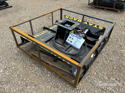 2026 AGT EXRC54 54 in Excavator Brush Cutter エクスカベーター用アタッチメント - その他 - Fits Cat 308 / 3 - 8 ton (Unused)