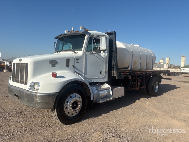 2000 Peterbilt 330 4x2 Flatbed Truck