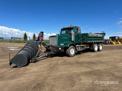 2010 Western Star 4900SA 6x4 Schneepflug-Lastzug