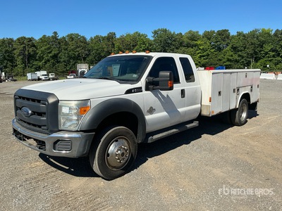 2012 Ford F-550 4x2 Extended Cab Utility Truck