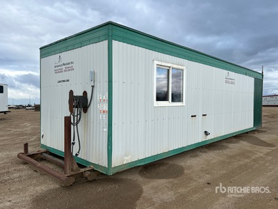 32 ft x 10 ft Skid-Mounted Mobile Office