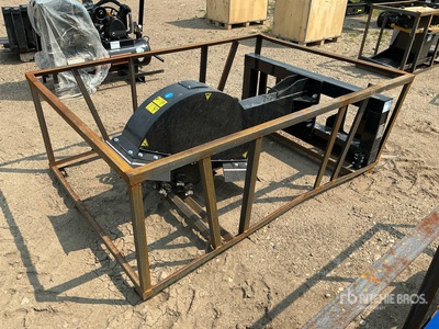 2026 Top Cat ECSSSTG200 53 in Skid Steer Stump Grinder (Unused)