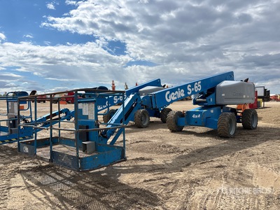 2008 Genie S-65 4WD Diesel Telescopic Boom Lift