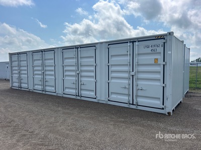 2026 40 ft High Cube Multi-Door Contenedor de almacenamiento