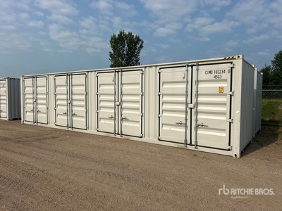 2026 40 ft High Cube Multi-Door Storage Container